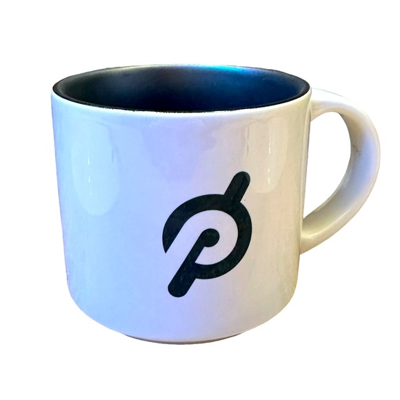 🆕 Peloton Together We Go Far White Mug 15 ounce NWT - Picture 6 of 7